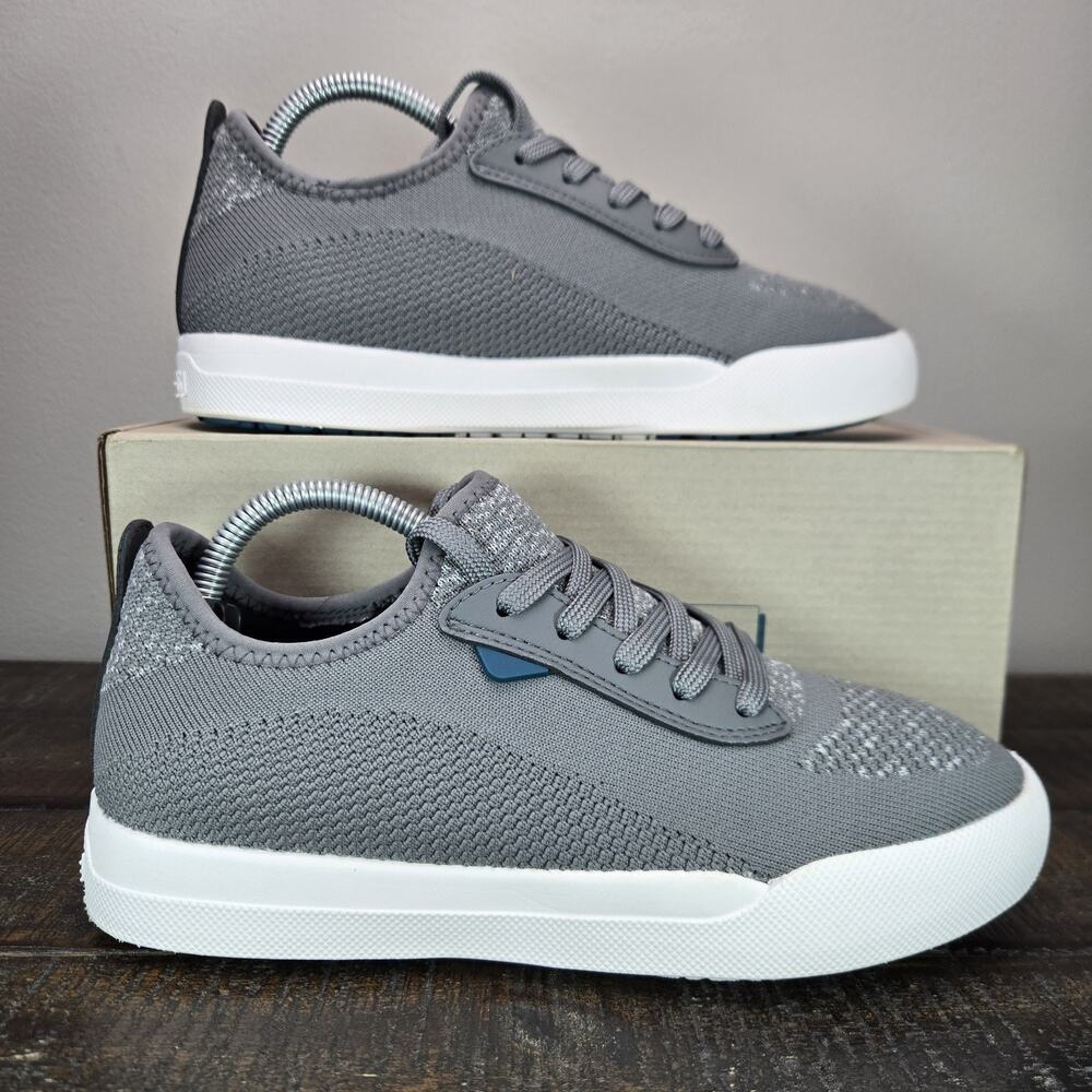 Vessi Weekend 1.5 Sneaker Womens Size 6 Waterproof Shoes Concrete Grey